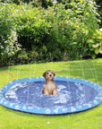 Hundebecken, Planschbecken, mit Wasserstrahl